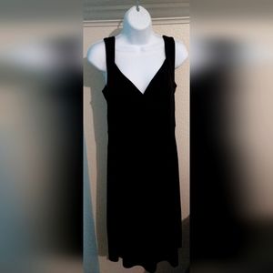Ann Taylor Midi Black dress Size 4